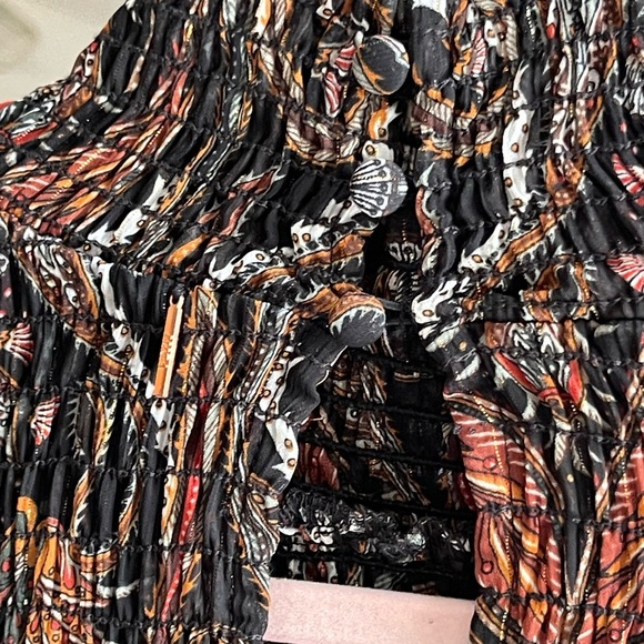 NWT MISA Jessa Mini Paisley Dress in Spartina Paisley - Picture 8 of 12